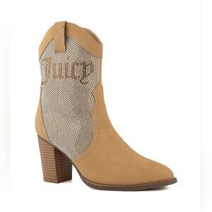 Juicy Couture Women's Tamra  Western Style Boots Size:7.5‎